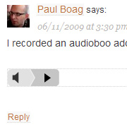 Audio Comments